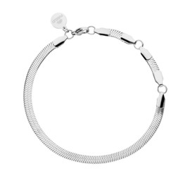 Purelei® i'Lalo Women's Bracelet Snake Design Stainless Steel Waterproof Bracelet Adjustable Length 16-19 cm, Stainless Steel