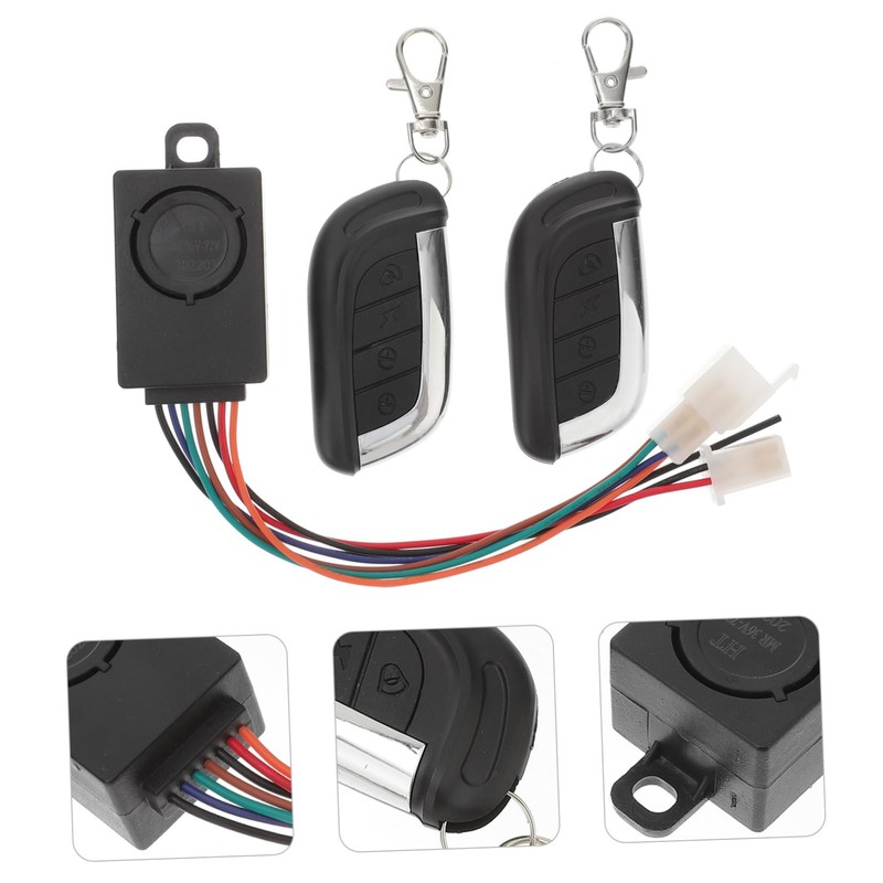STOBAZA Theft Scooter Security Alarm System with Remote Engine Start