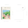 Monolike Seoul Four Seasons A5 Line Spiral Notebook, Summer Seoul