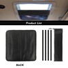 SUITOSELFY RV Skylight Cover Starry Sky Butterfly Camper Roof Vent
