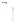 sourcing map 1/4 Dia x 2-3/4"(6.8x70mm) Standoff Screws Wall Mount