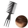 PrimeBlis Hair Comb, Textured Comb, Men's, Comb, Mesh, Comb, Hairbrush,