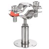 sourcing map Wall Mount Ceiling Mount Pipe Support, 304 Stainless