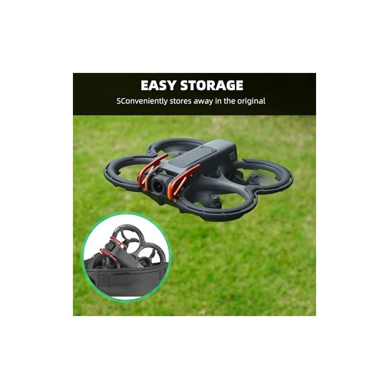 BRDRC Avata 2 Protecciones de Parachoques Accesorios, Protector de Hélice