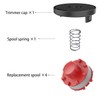 TRUSTLIONTEK Replacement Thread Spool, Compatible with Einhell GE-CT 36/30Li E,