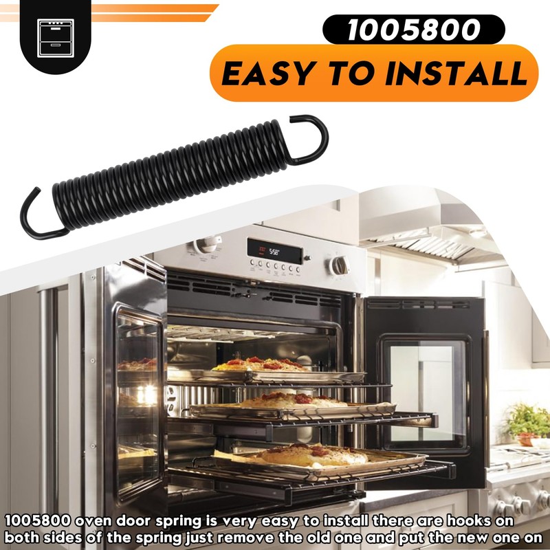 1005800 Oven Door Spring 1 inch x 6-1/2 inches Includes