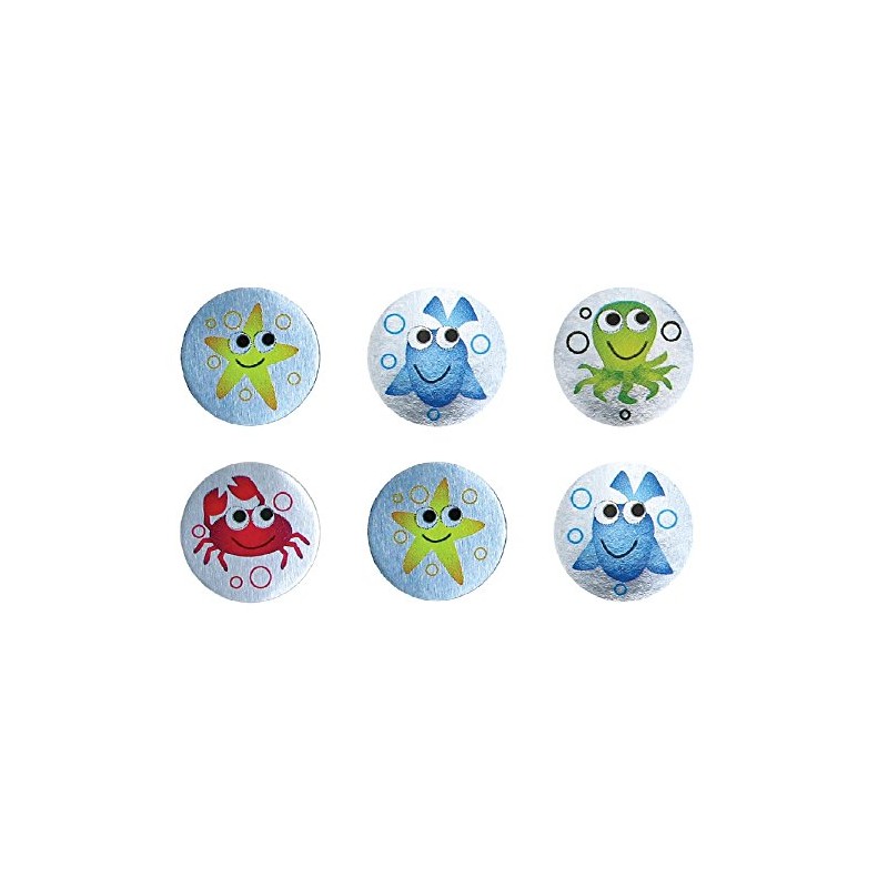 SuperStickers Solutions Metallic Reward Stickers - Silver (Pack of 54),