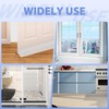 Weather Stripping Door Draft Stopper Flexible Self Adhesive Silicone Door