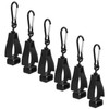 FELTECHELECTR 6-pack Clip Holder Firefighter Glove Holder Belt Clip Carabiner