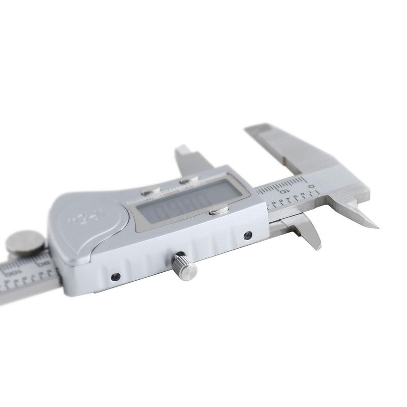 Accusize Industrial Tools Digital Caliper, 0-6''/0-150 mm Range by 0.0005''/0.01