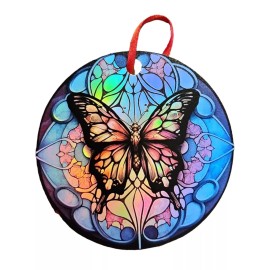 Gulf Coast Laser Graphics Butterfly 1 Design Holographic Butterfly Ornament