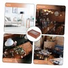 ABOOFAN Wooden Tea Bag Organizer with Compartments Stylish Storage Box