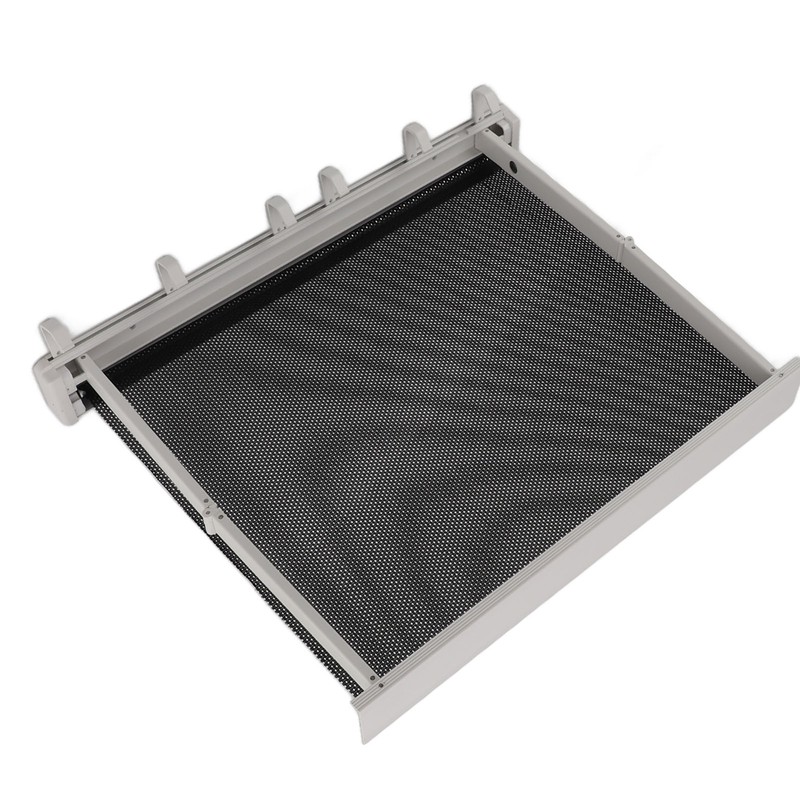 Retractable Clothes Drying Rack with Template Wall Mount Mesh Breathable