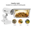 Reptile Sun Basking Lamp Clip on Bracket Rotatable Heat Light