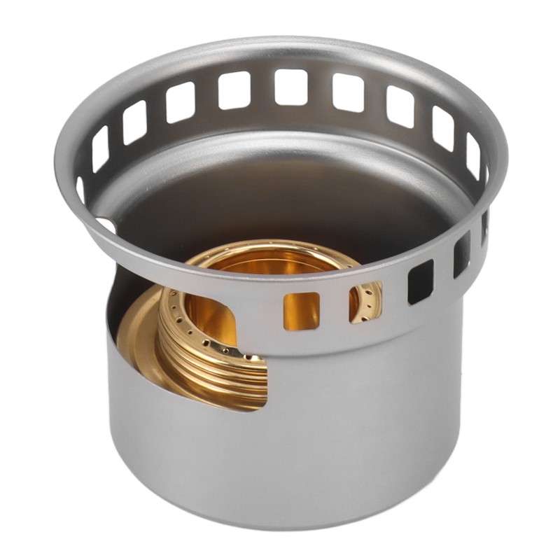 Spirit Burner Copper Windproof Portable Aluminium Alloy Alcohol Backpacking Stove