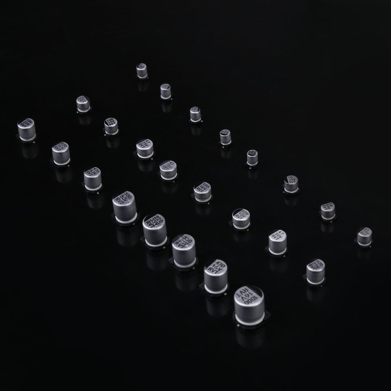 400 Pcs 24 Values Electrolytic Capacitors Assortment Kit 24 Different