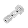 X AUTOHAUX 2 Pieces M10 x 1.0 Metric Thread Double