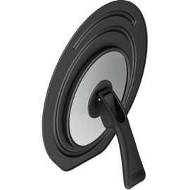 Thermos KLG-001 BK Folding Stand Pot and Pan Lid, Compatible with 7.1 / 7.9 inches (18 / 20 cm), Black