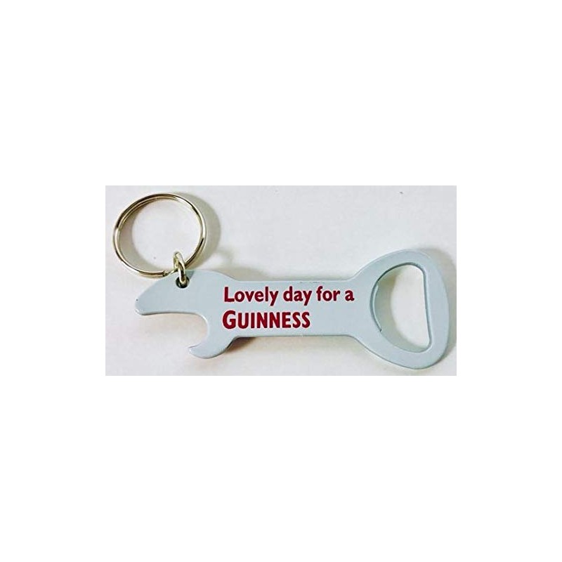 Guinness Toucan"Lovely Day For A Guinness" Bottle Opener Key Chain