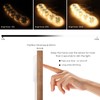 LRGBST 12V Warmwhite COB LED Strip Light, 6 Pcs 2M/6.56ft