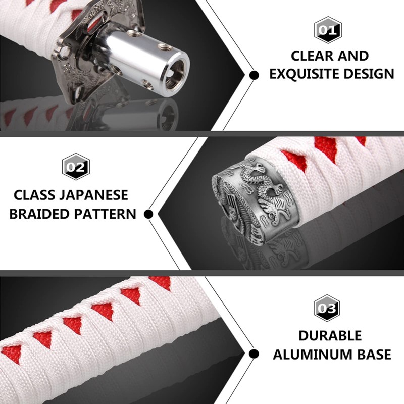 RYANSTAR Gear Shift Knob Sword Shift Knobs Katana Samural Shift
