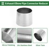 Motoforti Mandrel Exhaust Bend Elbow Concentric Reducer Car Exhaust Pipe