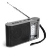 Bluetooth 4.0 Radio Receiver Portable MultiBand Manual Setting with Telescopic