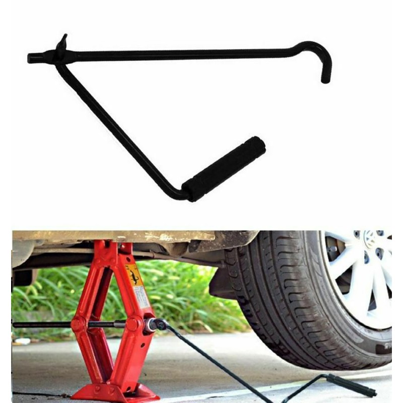 Riloer Scissor Jack Crank Handle, Car Lift Jack Hand Crank