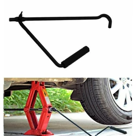 Riloer Scissor Jack Crank Handle, Car Lift Jack Hand Crank Wheel Spanner Handle, Truck Steel Tire Wheel Lug Wrench Scissor Jack Crank