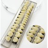 56 Pcs False Teeth Fake Teeth 2 Sets Synthetic Resin