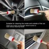 13PCS/Set Car Cleaning Detailing Brush Set Reusable Flexible for Washing