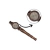 60 Pcs 9.5mm Steel Strainers Stainless Steel Smoke Filter Pipe