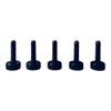 PrecisionGeek M5 x 15mm Flat Knurled Thumb Screws (Set of