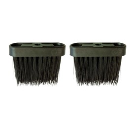 2 PCS Fireplace Brush Replacement Head, Hearth Brush for Fire Pit, Wood Burning Stove