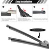 RiuCrepian Pack of 6 Windscreen Wiper Rubber, Sold by the