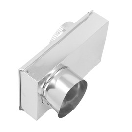 Aluminum Alloy Dryer Vent Periscope 0 to 5in, Adjustable with 4in Connector for Dry