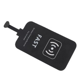 Receptor Qi de 10 W USB C, Receptor de Carga Inalámbrico Delgado para Teléfono Tipo C, Receptor Y Adaptador de Carga Inalámbrica Qi Súper Rápido
