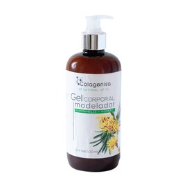 Gel Corporal Modelador con Hammamelis y Romero | Efecto Tonificante y Reafirmante | Mejora la Apariencia de la Piel | Uso Diario para Abdomen, Piernas y Glúteos