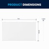 Flash Furniture Hercules Commercial Magnetic Dry Erase Board, Aluminum Whiteboard