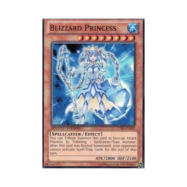 Yu-Gi-Oh! - Blizzard Princess (CT09-EN009) - 2012 Collectors Tins -