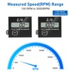 Linkstyle Small Engine Tachometer, Chainsaw Tachometer, RPM Display Compatible with