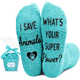 HAPPYPOP Vet Tech Gifts for Women Men - Veterinary Veterinarian Gifts for Men Veterinary Technician Gifts Vet Tech Week Gifts, Veterinary Veterinarian Socks