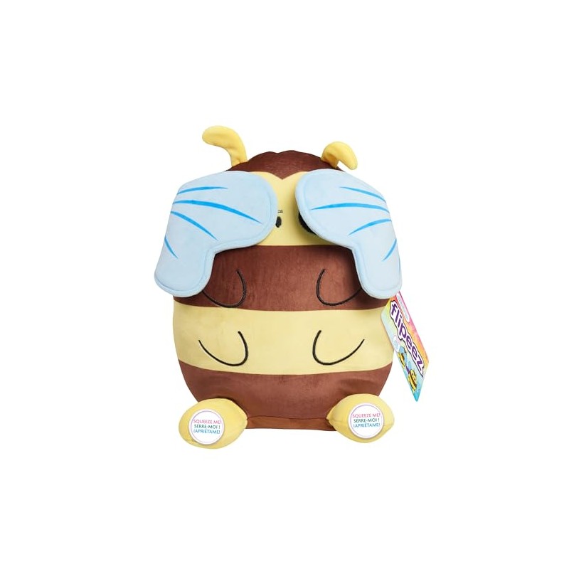 Just Play Flipeez Large Plush - Bree, Bumblebee