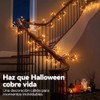 Guirnalda de Luces de Halloween, 6 pies 1.8M 45 LED
