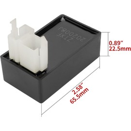 6 Pin AC CDI Box with Wiring Diagram for CG 125cc 150cc 200cc 250cc Vertical Engine Dirt Bike Go Kart ATV Quad Parts