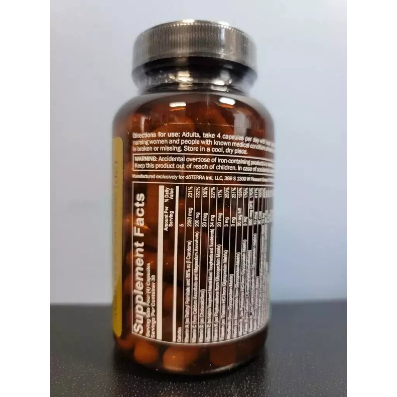 doTERRA Micro Plex VMz Food Nutrient Complex 120 Veggie Caps
