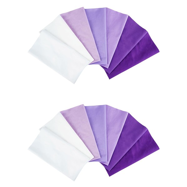 14pcs Colorful Quarter Fabric Bundles 20CM Square Twill Cotton Fabric