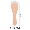 10 Pieces Wooden Spatulas Kitchen Utensils Wooden Spatula Set Cooking