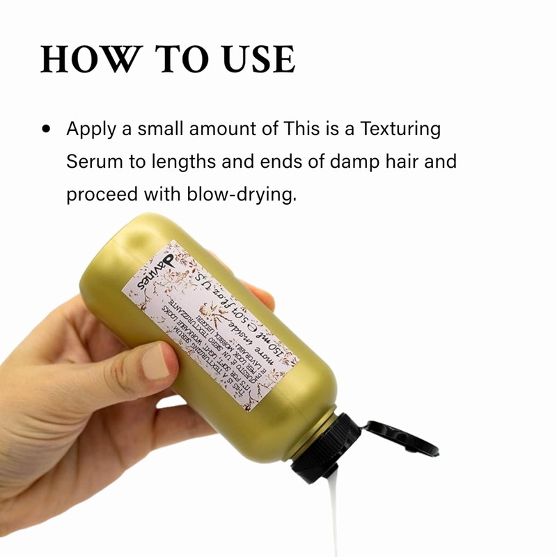 Davines This is a Texturizing Serum, Workable Formula For Creating