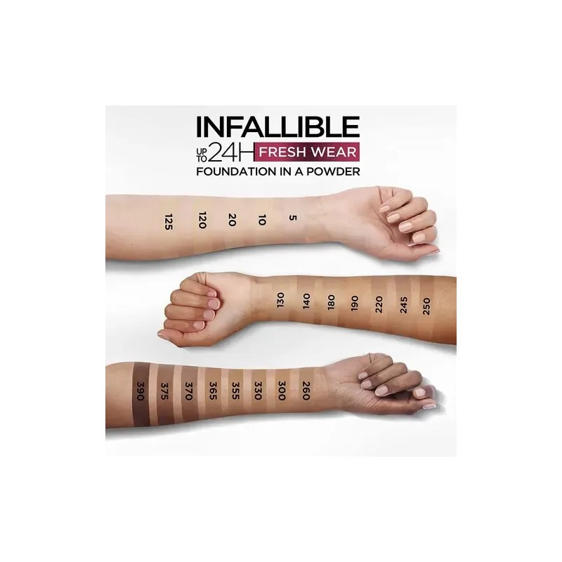 Base de maquillaje en polvo L'Oréal Paris Infallible 24 h